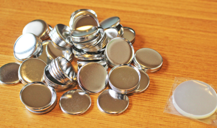 バッジ本体100枚